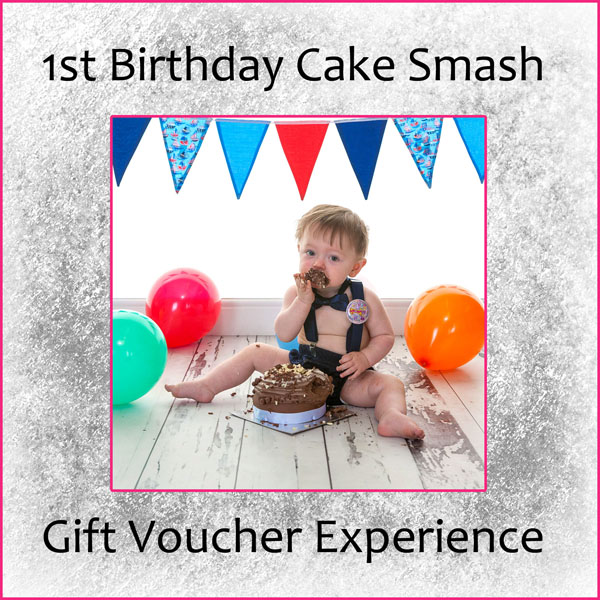 1st Birthday Cake Smash Gift Voucher, Village Photography, Newcastle