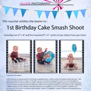 1st Birthday Cake Smash (Boy)