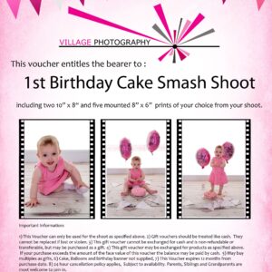 1st Birthday Cake Smash (Girl)