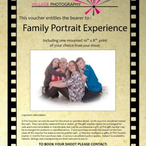 Family Portrait Experience